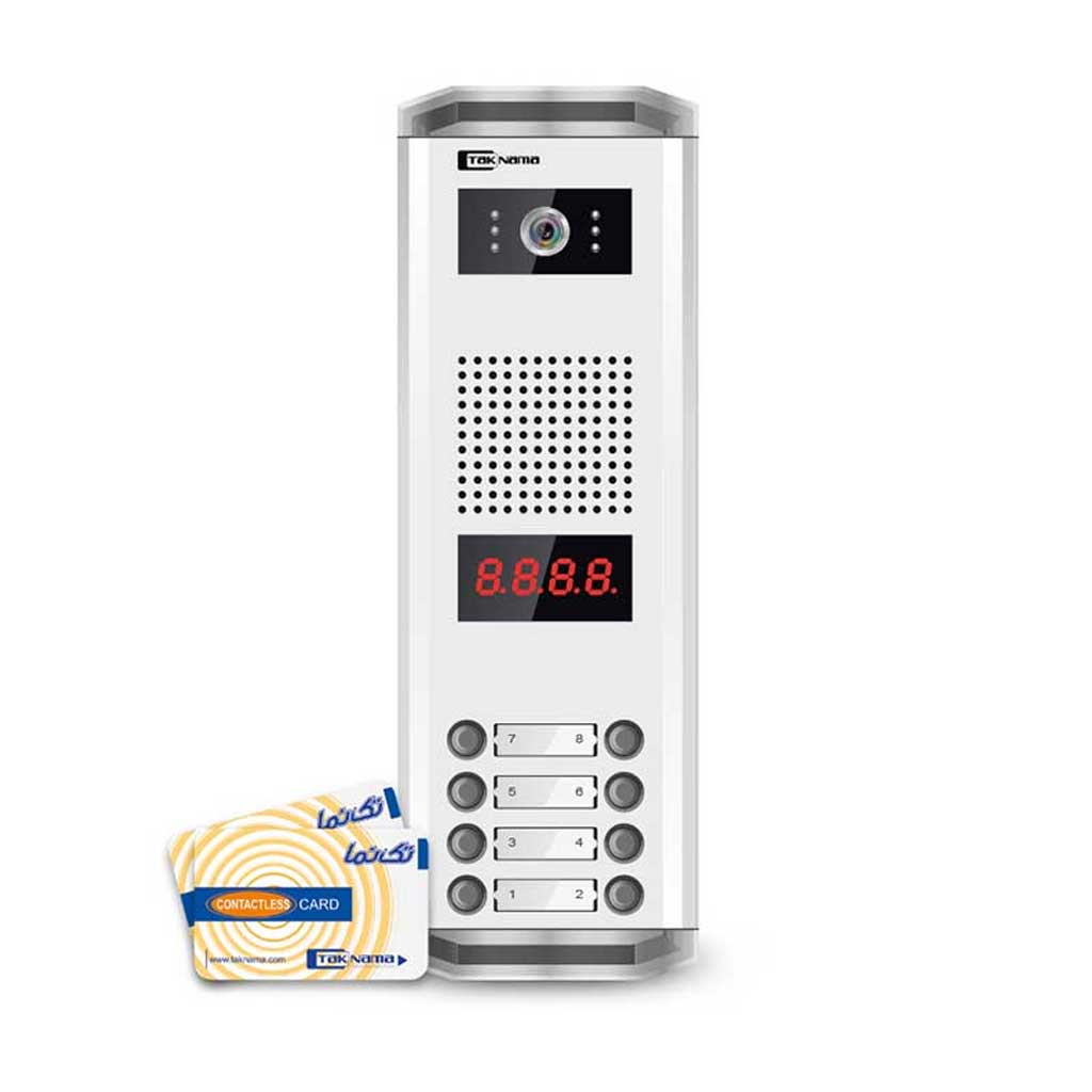 پنل نامبرینگ کارتی 8 واحدی کارتی