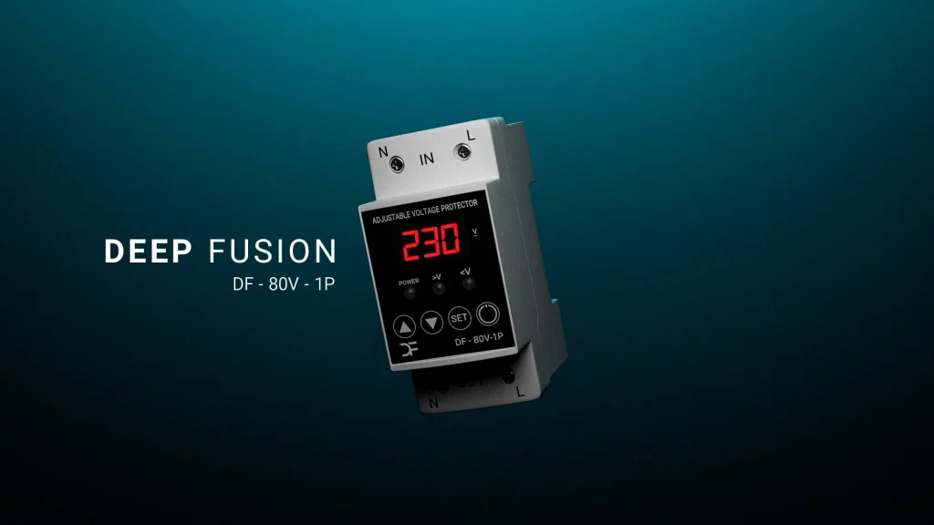 محافظ تکفاز ولتاژ  80 آمپریDF-80V-1P