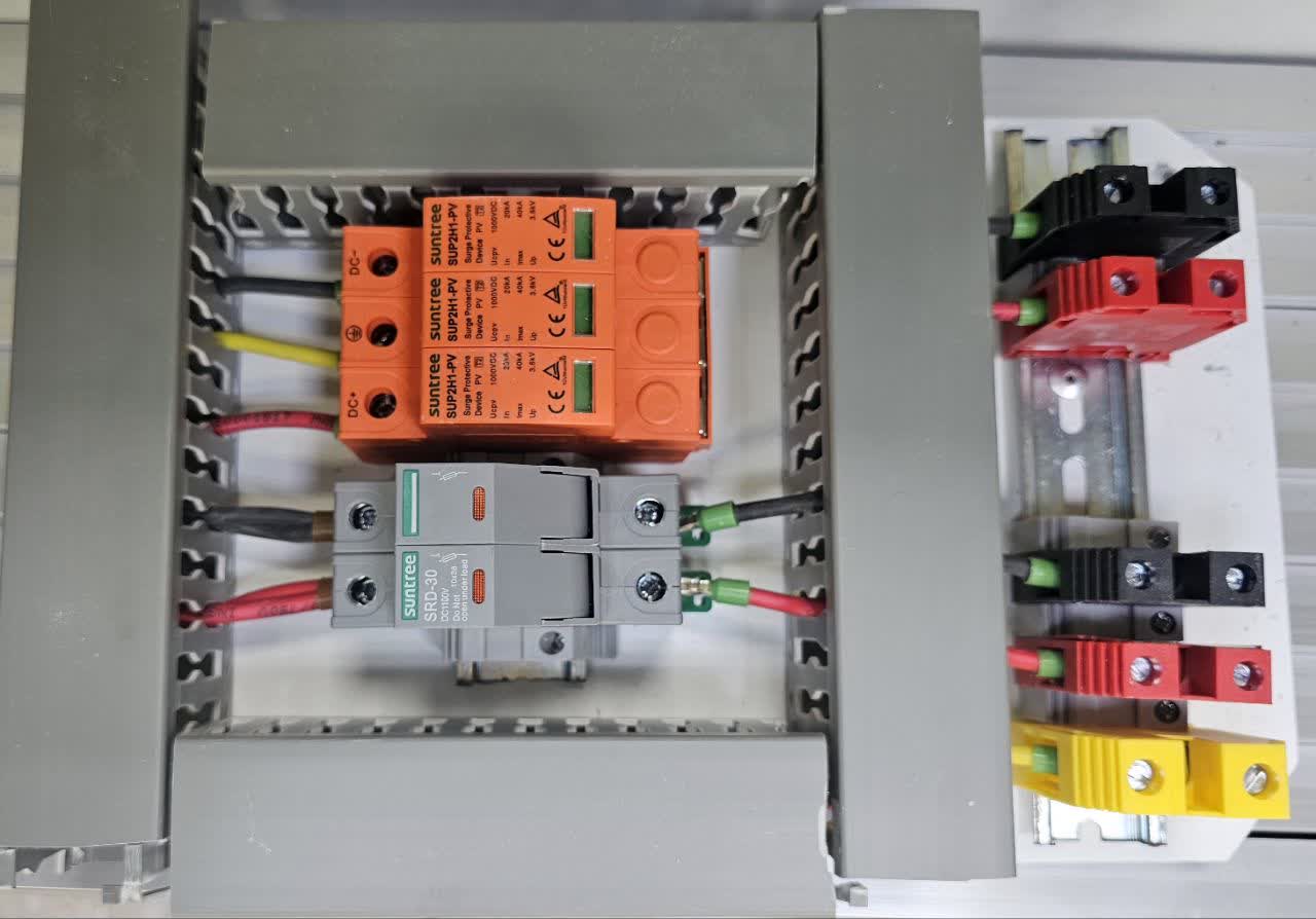 تابلوی کامپوزیتی DC تک فاز 5 کیلووات فتوولتائیک