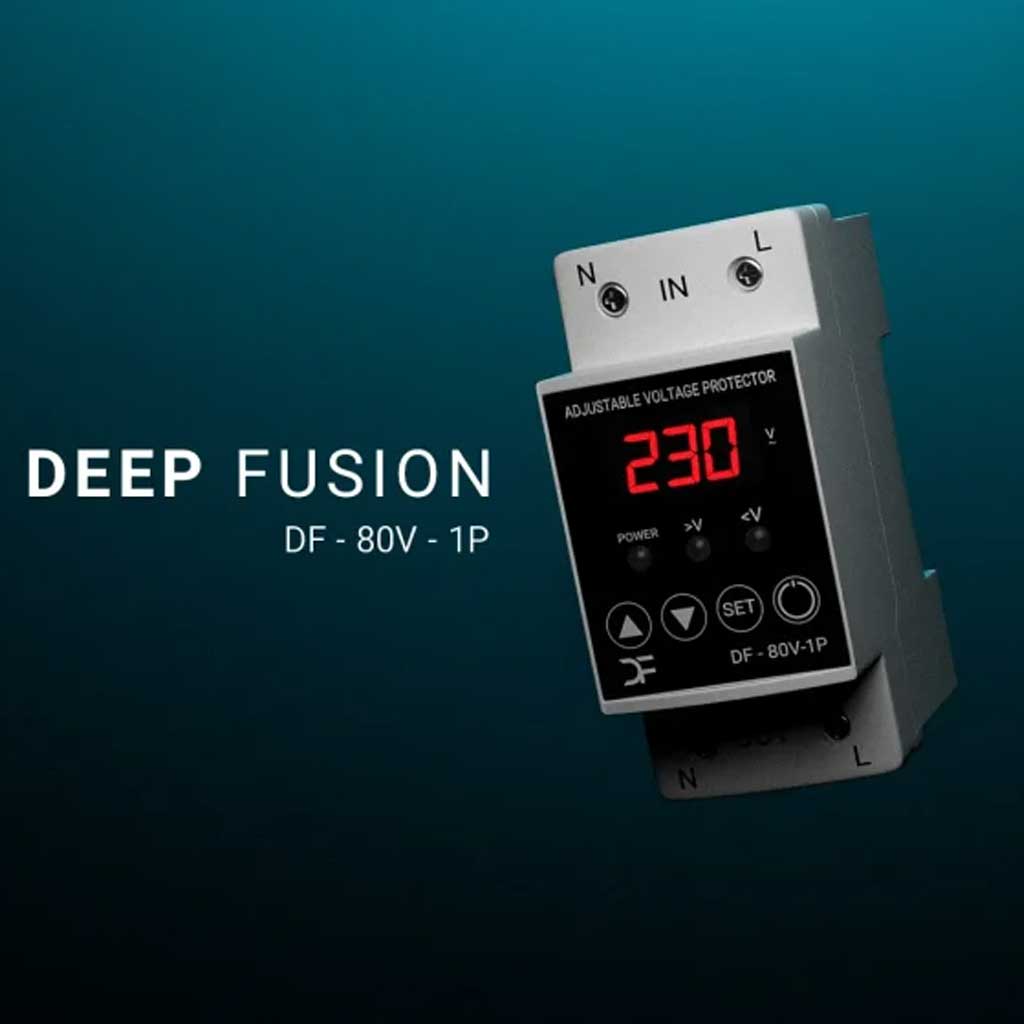 محافظ تکفاز ولتاژ  80 آمپریDF-80V-1P